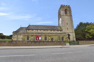 View of St Michaels Church opposite- click for photo gallery